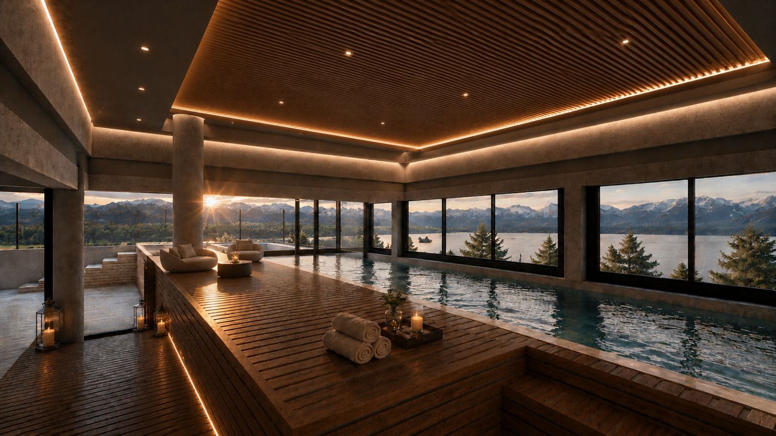 Spa y piscina climatizada
